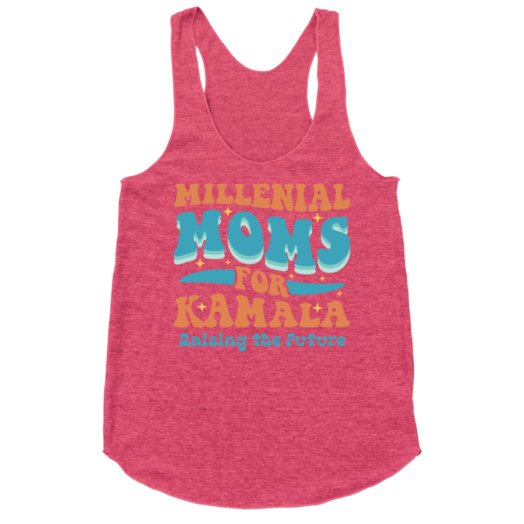 Millennial Moms for Kamala Racerback Tank